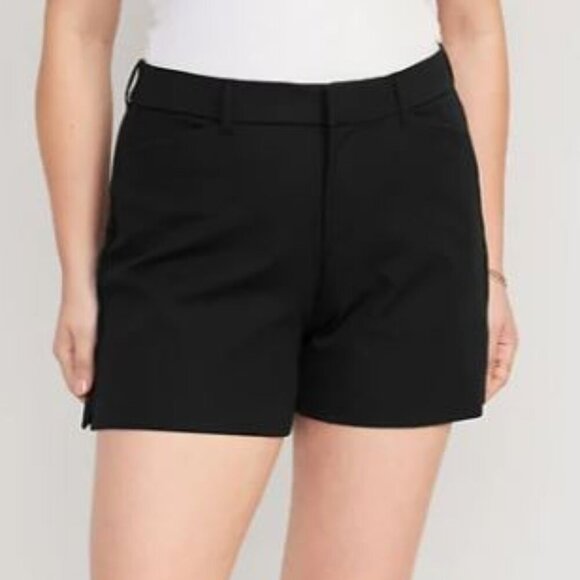 Old Navy High-Waisted Pixie Trouser Shorts, 5 inch sz16 - Picture 4 of 8